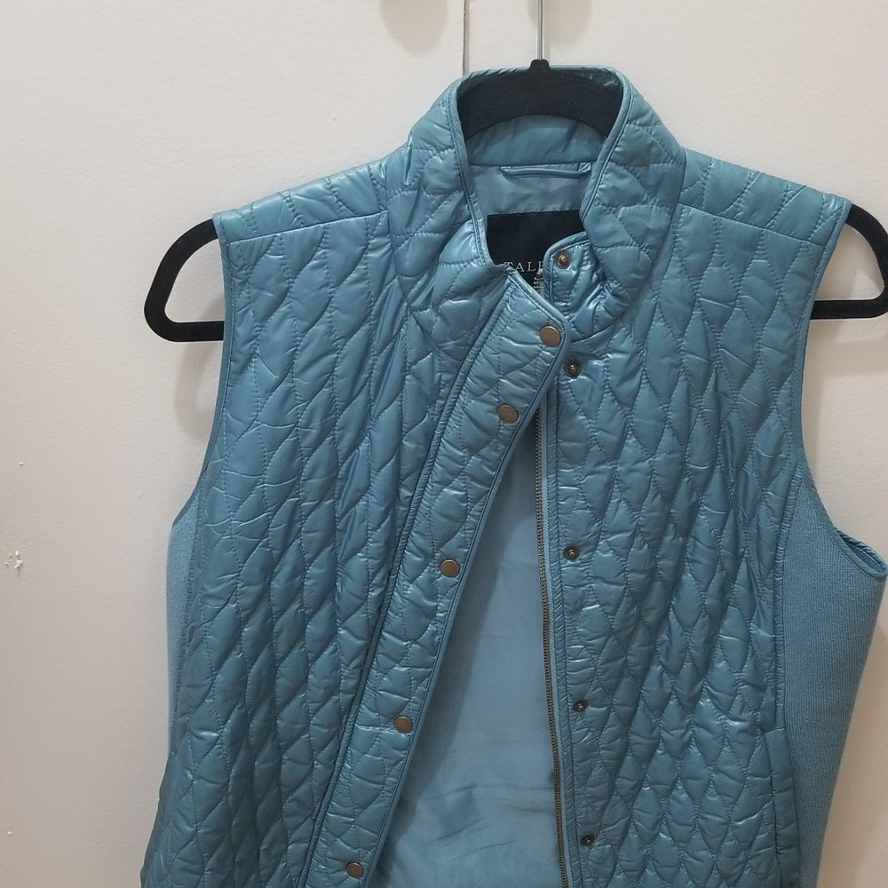 Talbot's Blue Vest - Picture 3 of 4